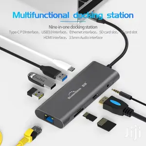 Blueendless Hc901 Type-c Adapter 9in1 4K Usb3.0