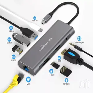 Blueendless Hc901 Type-c Adapter 9in1 4K Usb3.0