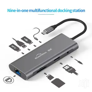 Blueendless Hc901 Type-c Adapter 9in1 4K Usb3.0