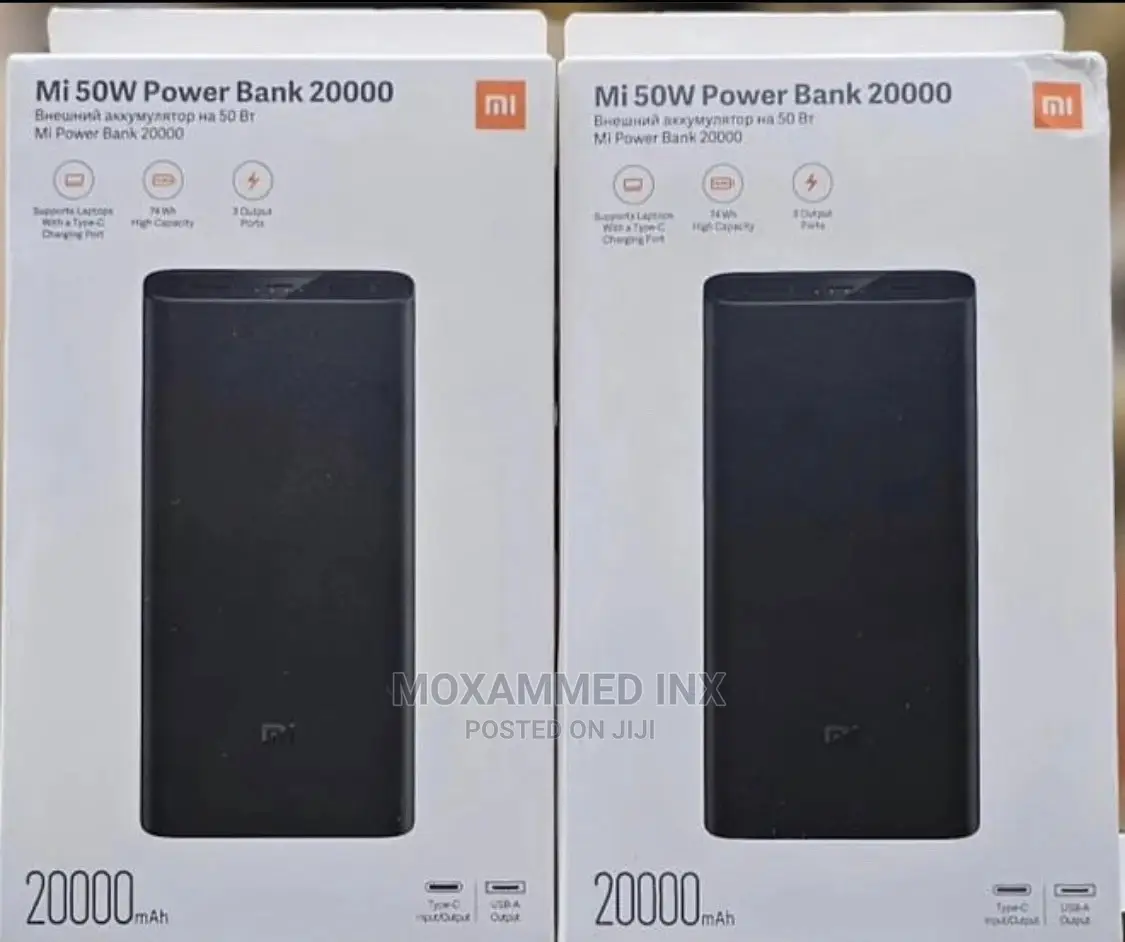 Mi 50W Powerbank 20000mah