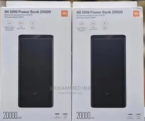 Mi 50W Powerbank 20000mah