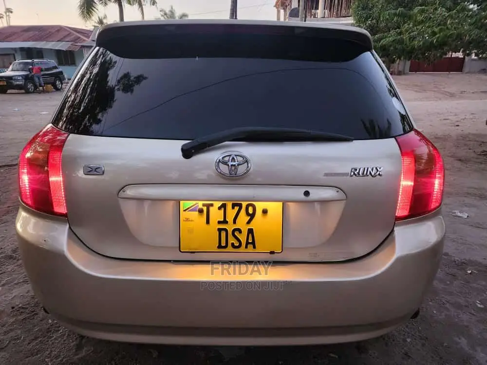 Toyota Corolla RunX 1.5 X FWD 2002 Silver