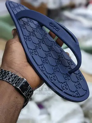 Slippers Rubber Dark Blue (Mkataba)