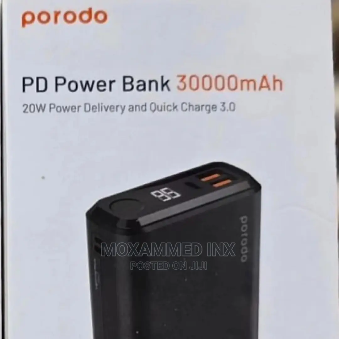 Porodo Powerbank 30000mah 20W
