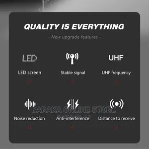 W68 Universal Wireless Microphone