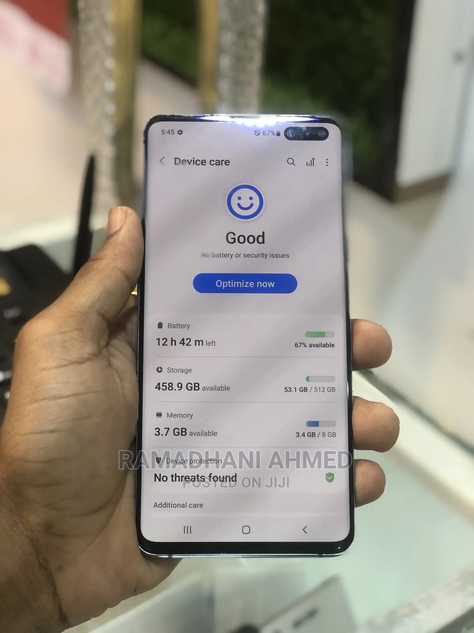 Samsung Galaxy S10 5G 256 GB Black
