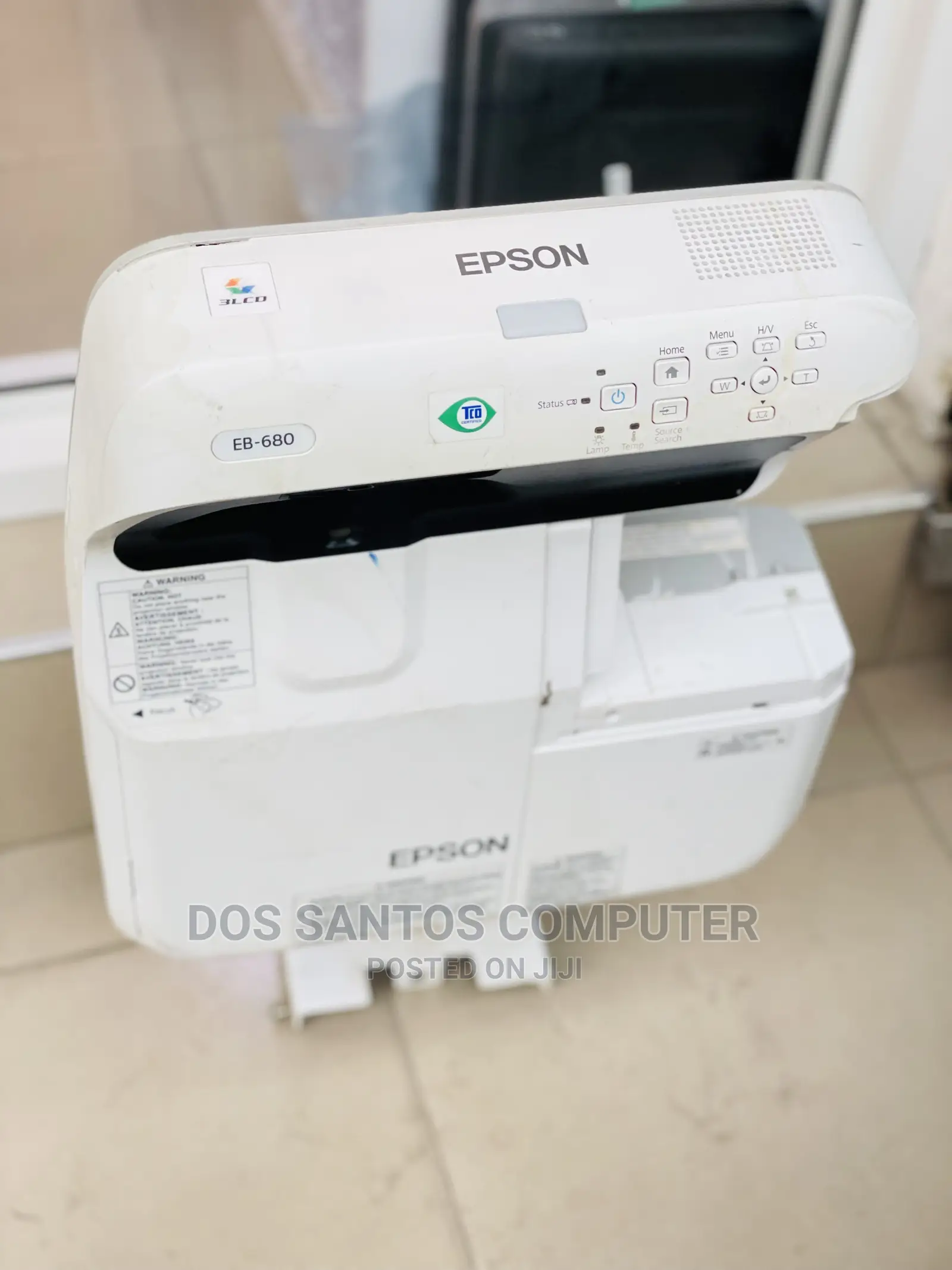 Epson Projector 300+ Display Screen