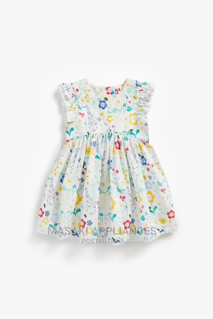 Mothercare Floral Poplin Dress