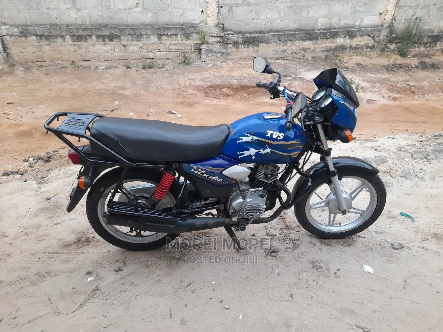 TVS King Deluxe Plus iTouch Start 2020 Blue