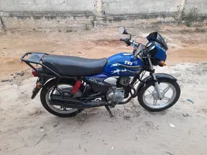 TVS King Deluxe Plus iTouch Start 2020 Blue