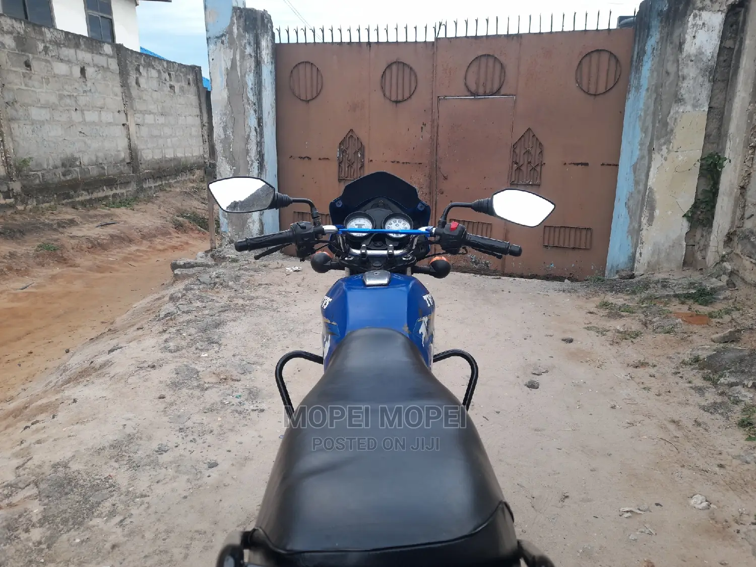 TVS King Deluxe Plus iTouch Start 2020 Blue