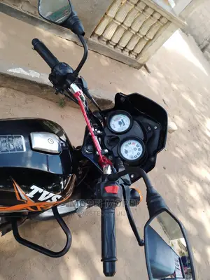 TVS King Deluxe Plus iTouch Start 2022 Yellow