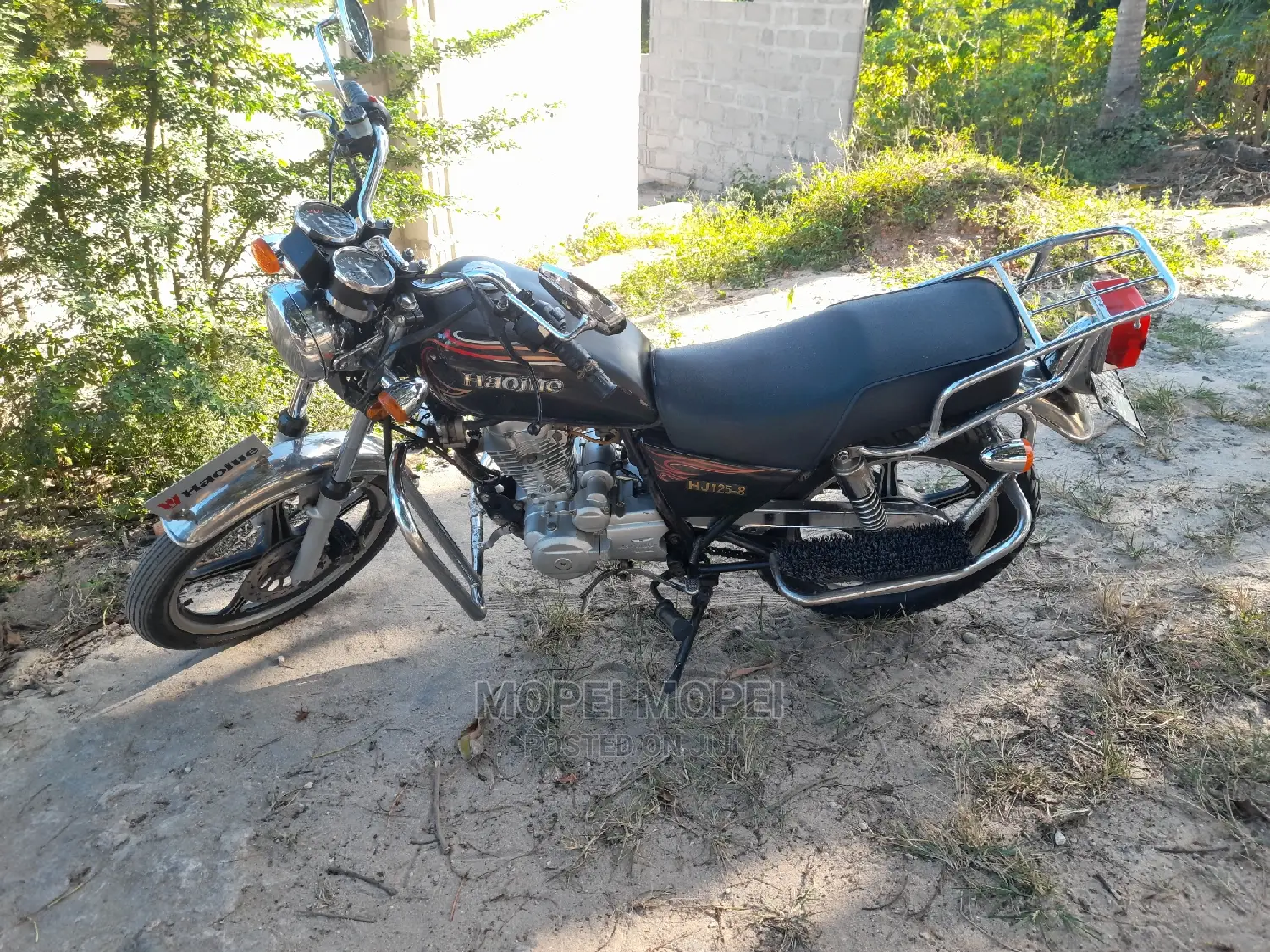 Haojue HJ125-18 2022 Black
