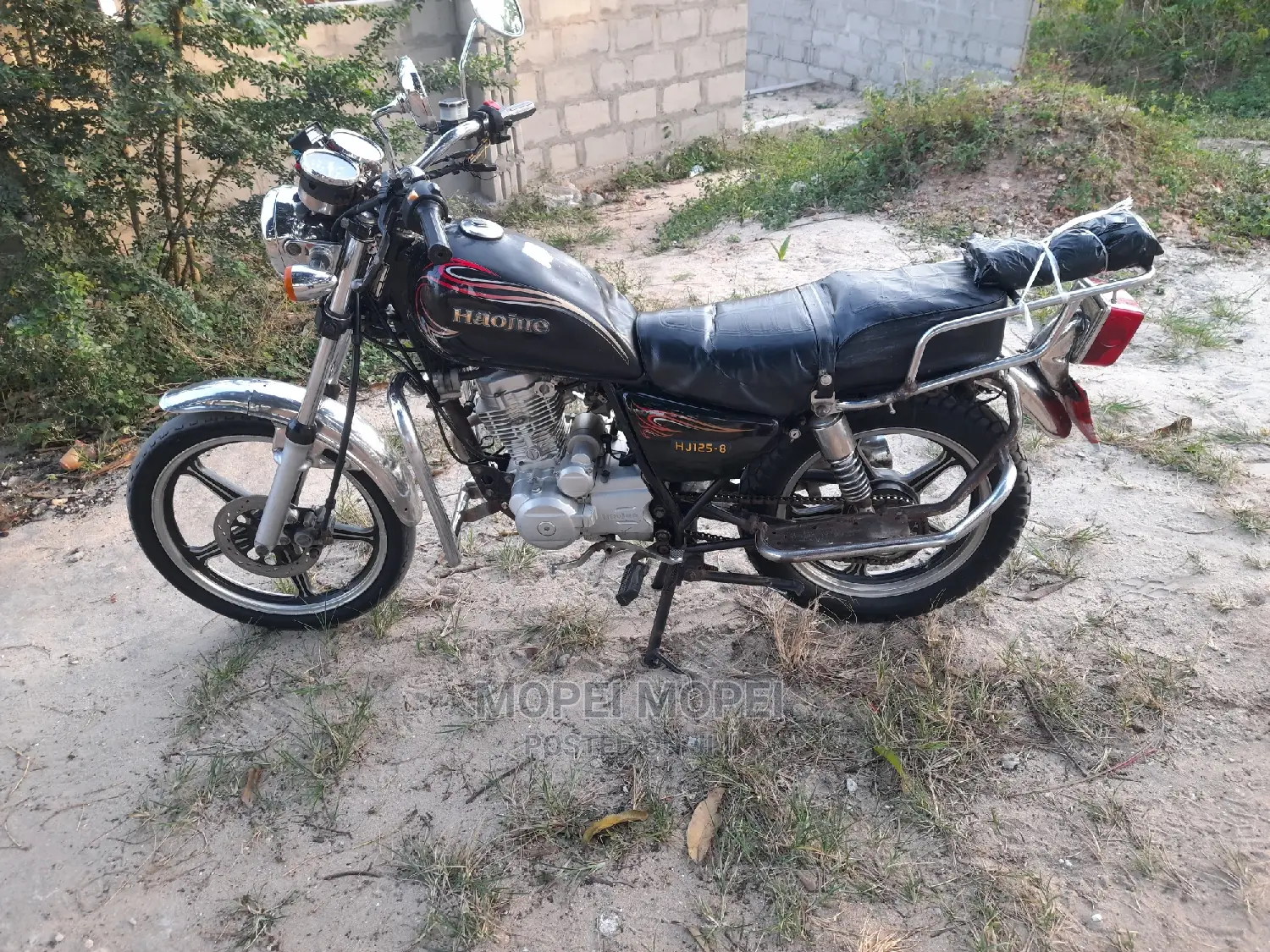 Haojue HJ125-8F 2022 Black