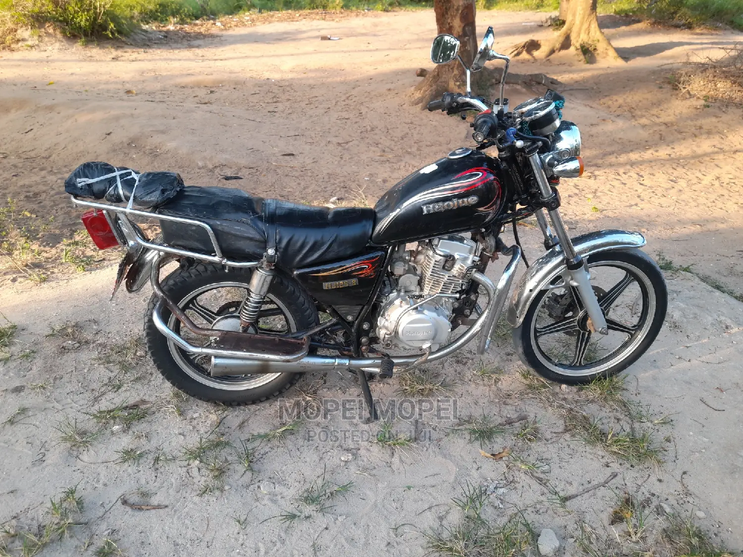 Haojue HJ125-8F 2022 Black