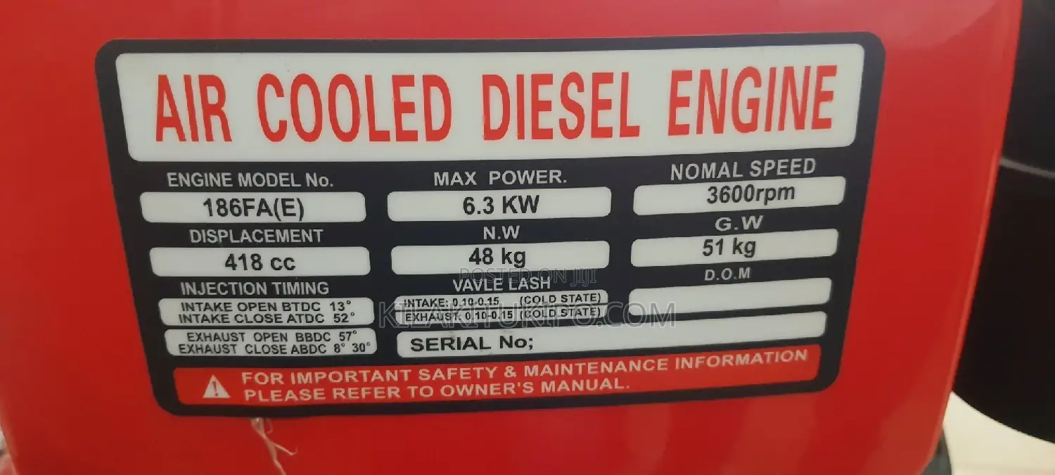 Amec Min Power Tiller 6.3kw