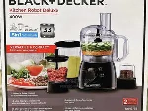 BLACK+DECKER Kitchen Robot Deluxe 5 in 1