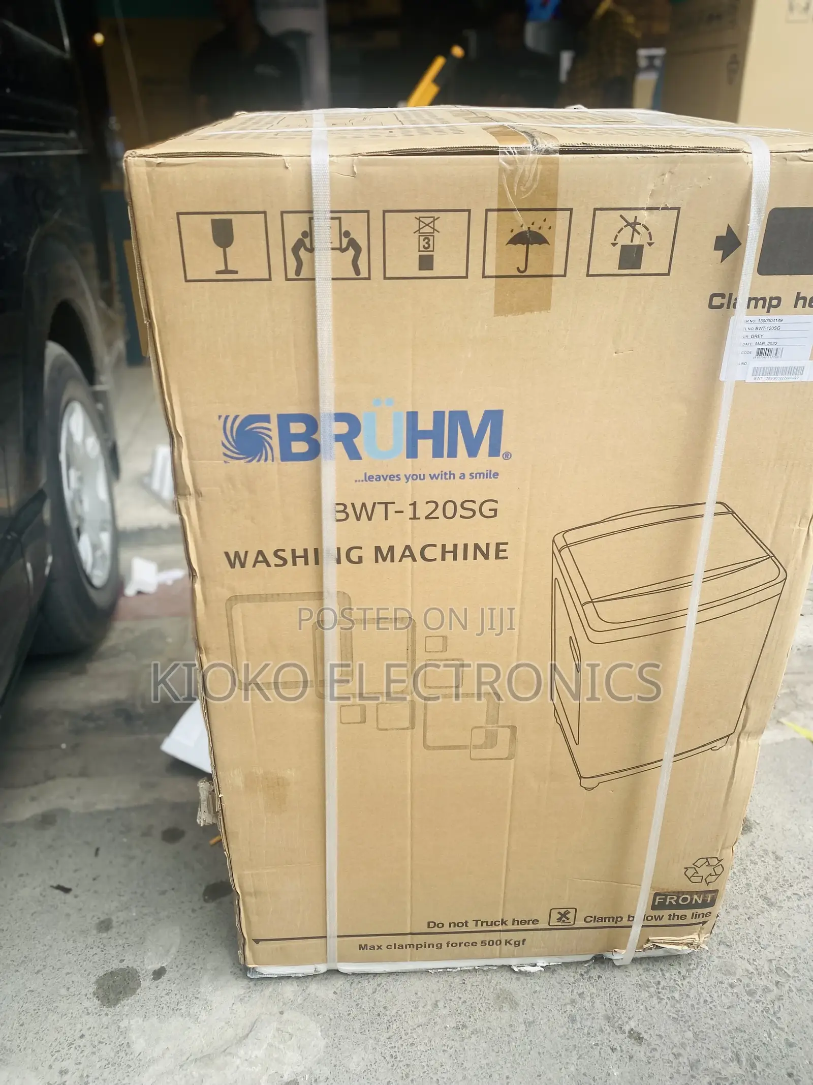 Bruhm 12kgs Washing Machine
