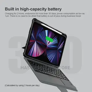 Nillkin Combo Keyboard Case For iPad 10.2(2019/20/21/22)