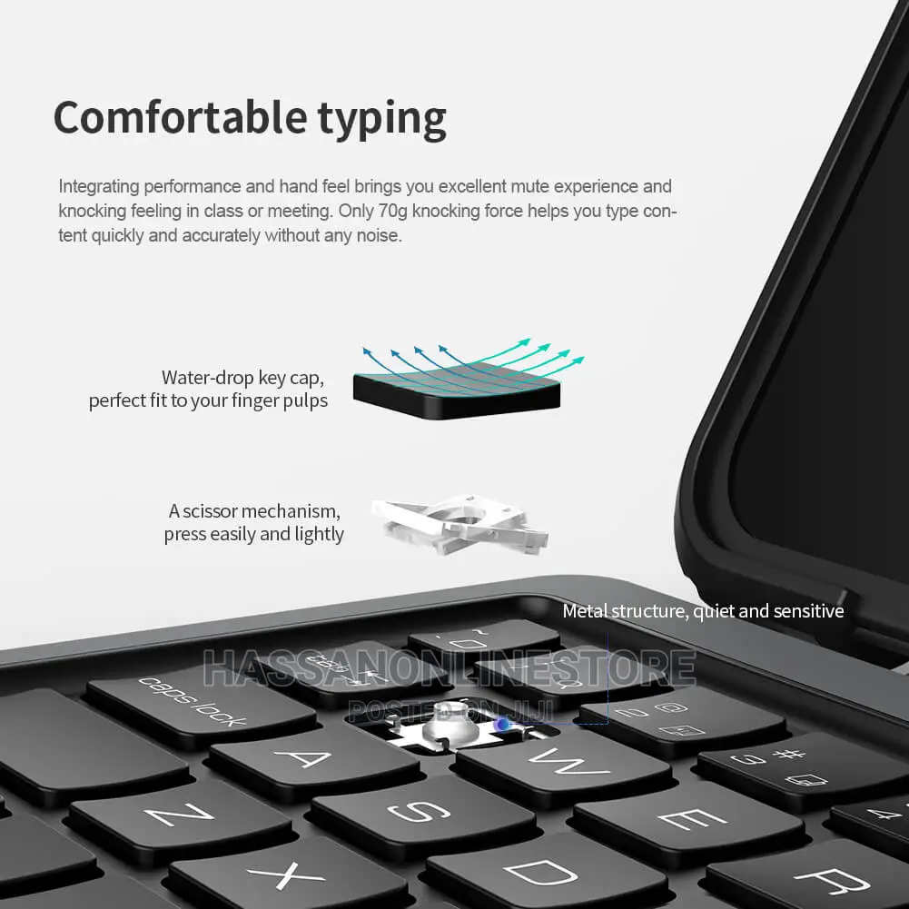 Nillkin Combo Keyboard Case For iPad 10.2(2019/20/21/22)
