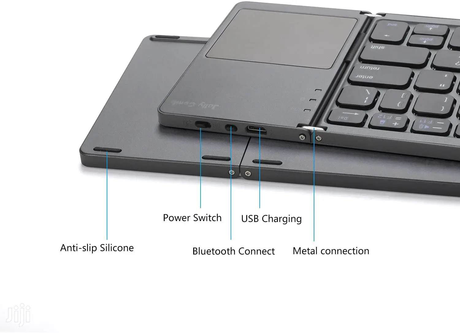 Foldable Bluetooth Keyboard With Touchpad - B033
