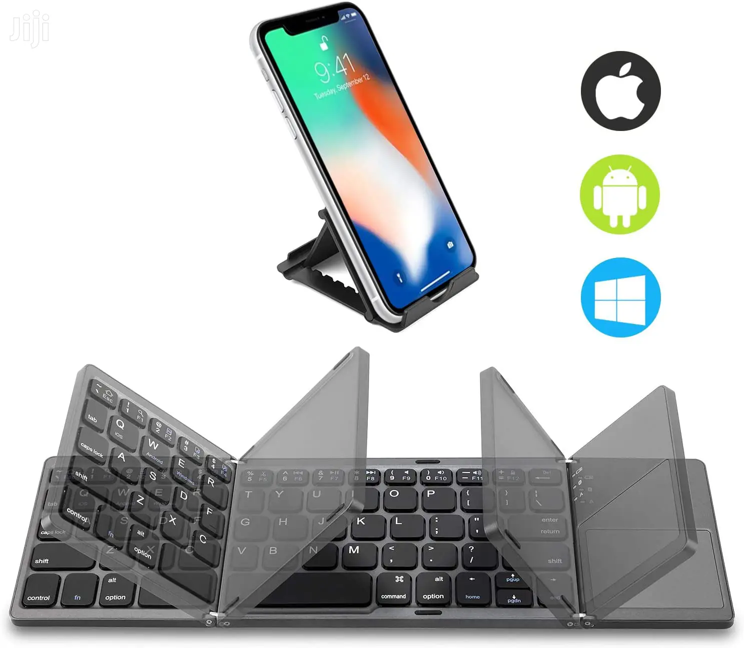 Foldable Bluetooth Keyboard With Touchpad - B033