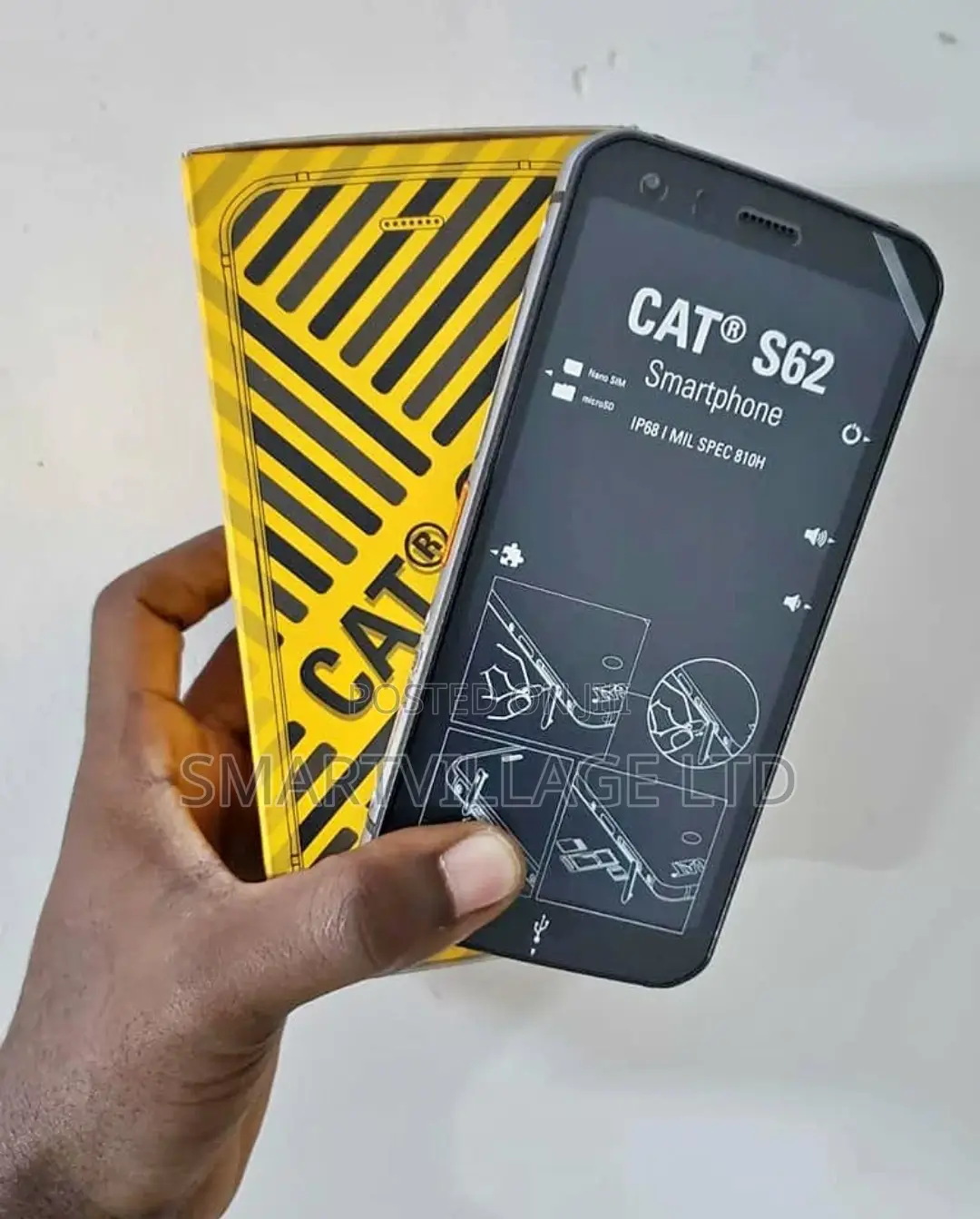 New Cat S62 128 GB Black
