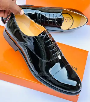 Original Men's Leather Shoes | Viatu Original Vya Kiume
