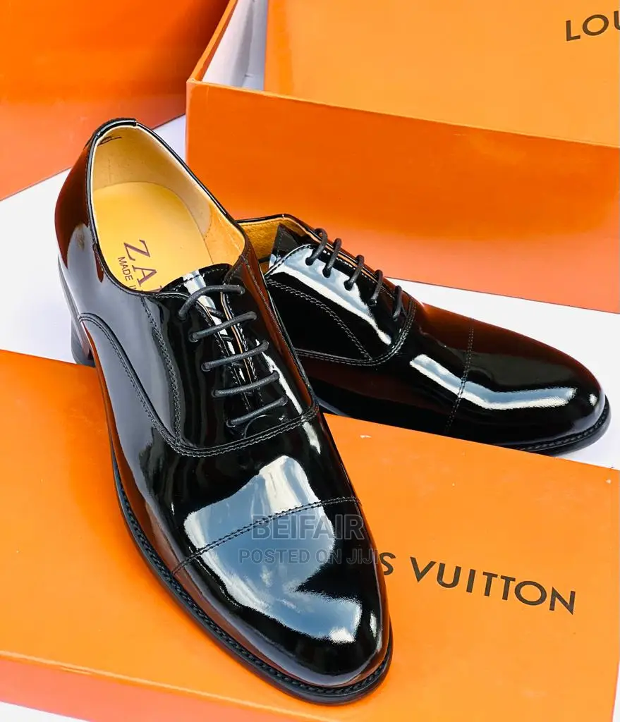 Original Men's Leather Shoes | Viatu Original Vya Kiume