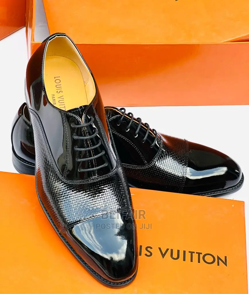 Original Men's Leather Shoes | Viatu Original Vya Kiume