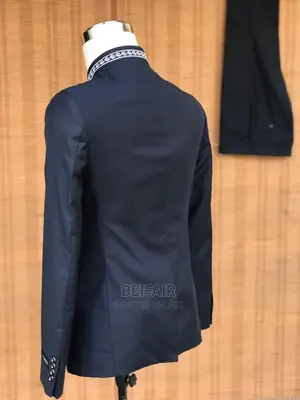 Black | Dark Blue Kaunda Suits | Men's Suits |Suti Za Kiume