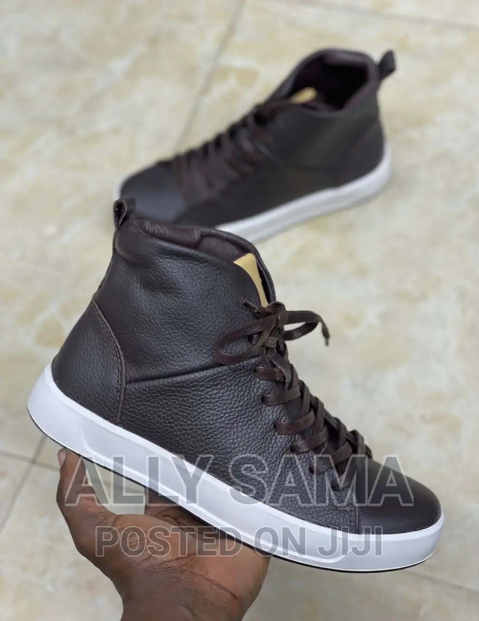Ecco Pure Leather Brown