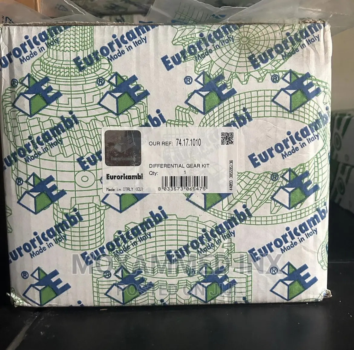Eurocambi Differntial Gear Kit
