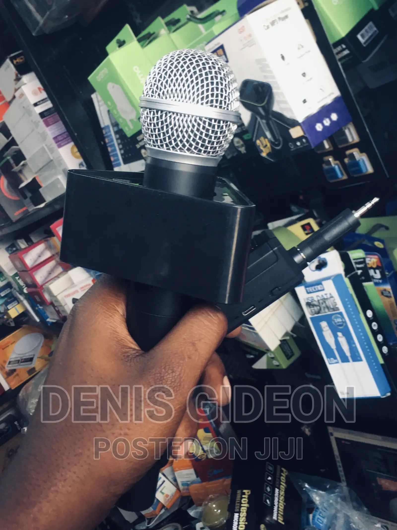Wireless Camera Logo Microphone 