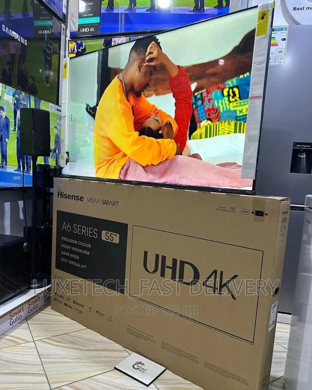 Hisense 55 Inches Smart Ultra Tv Best Quality Pictures