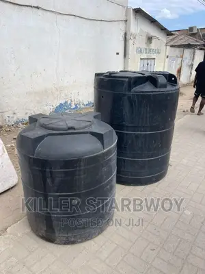 Tank Za Maji Bado Mpya, Lita 500 Kwa 1000