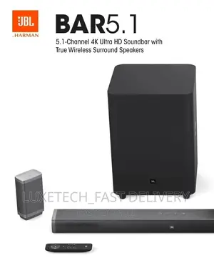 JBL Sound Bar 5.1 With Cinematic 3D Sound (510watts)