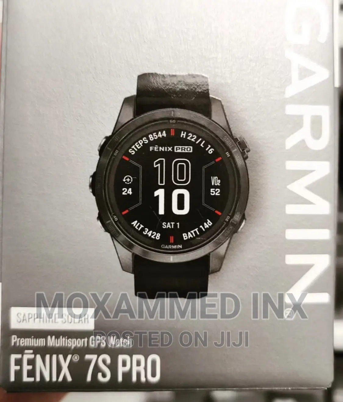 Garmin Fenix 7s Pro Saphire Solar Edition