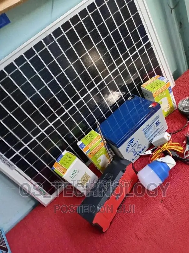 Full Set Sola Panel 18V 10W,Taa Nne,Betri 7ah.