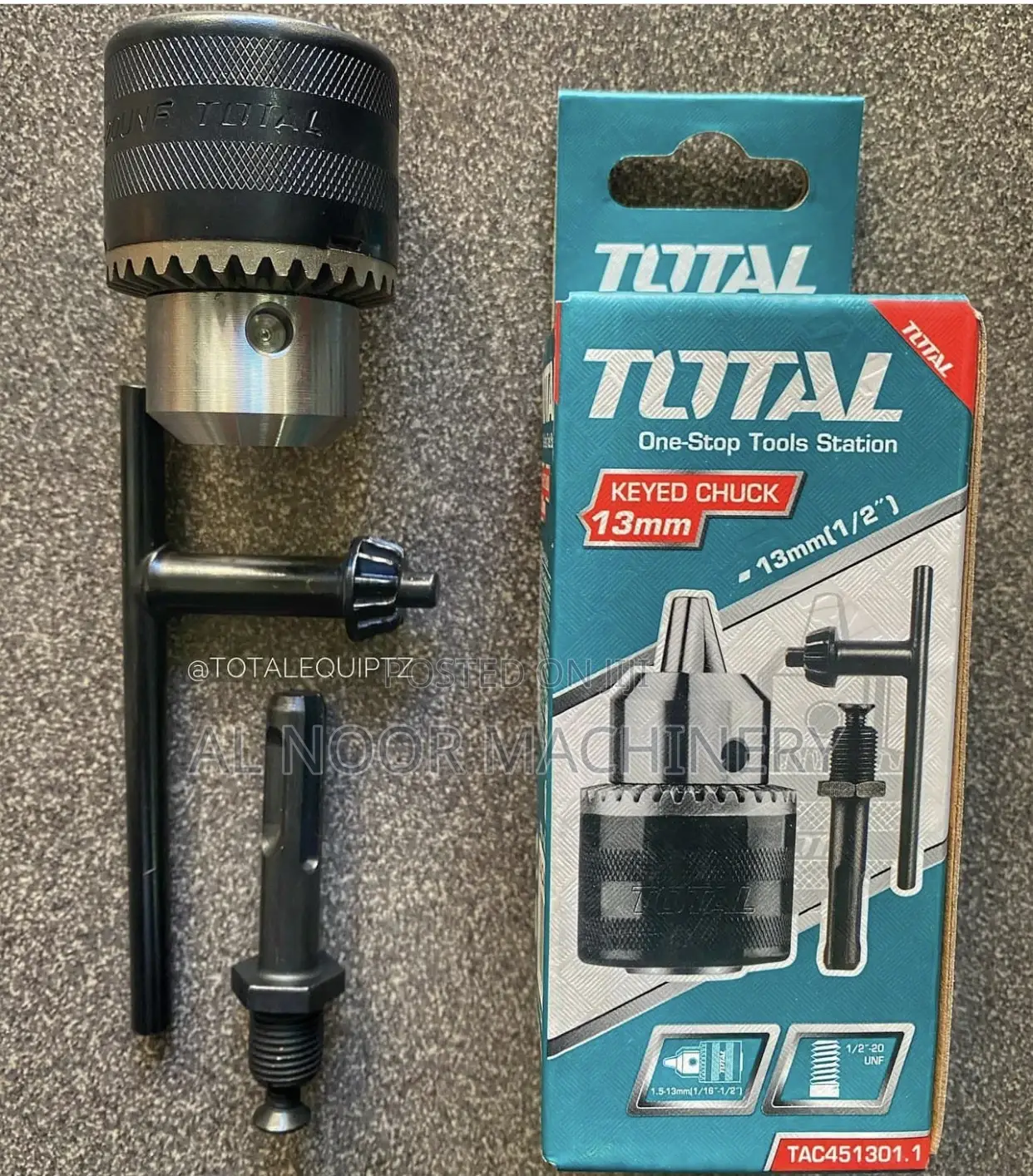 Total Drill Chuck 13mm