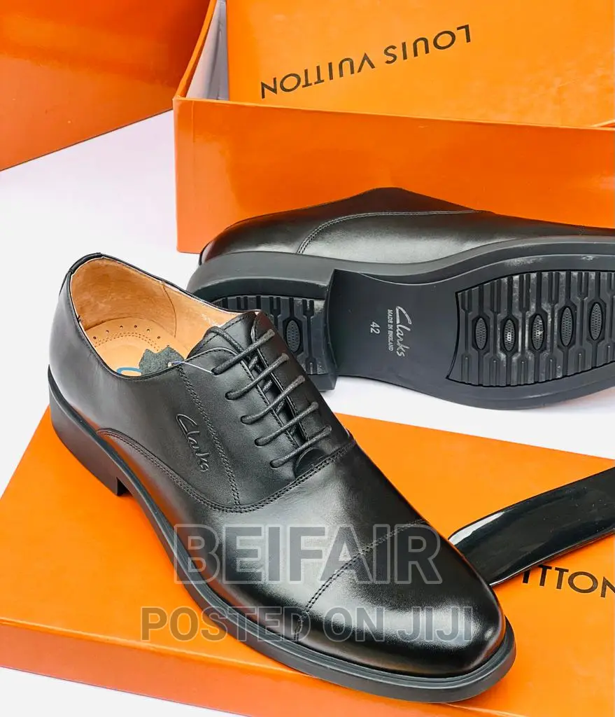 Original Men's Leather Shoes | Viatu Original Vya Ngozi