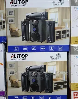 Alitop Subwoofer 3 Speakers High Bass