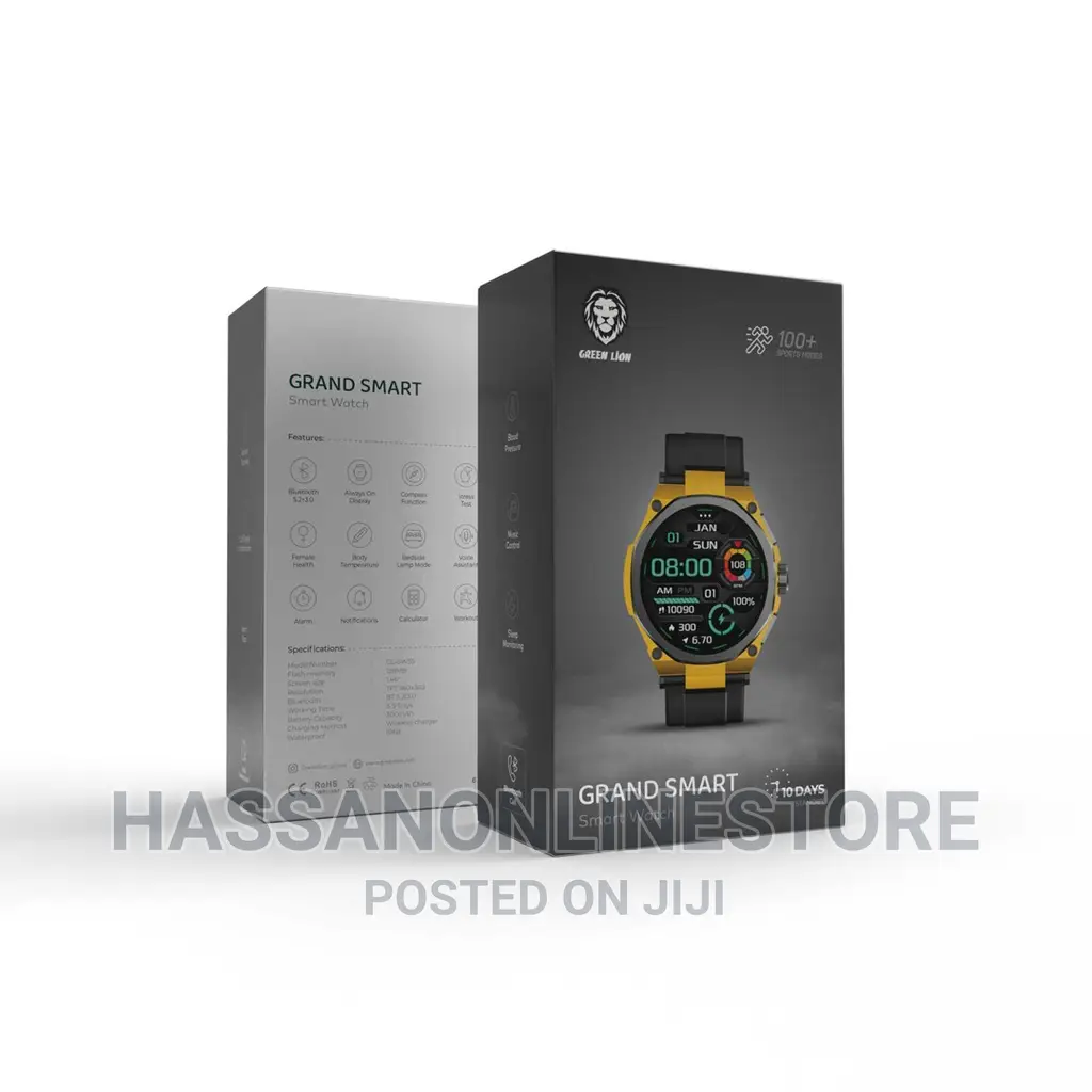Greenlion Smart Grand Smartwatch - Yellow
