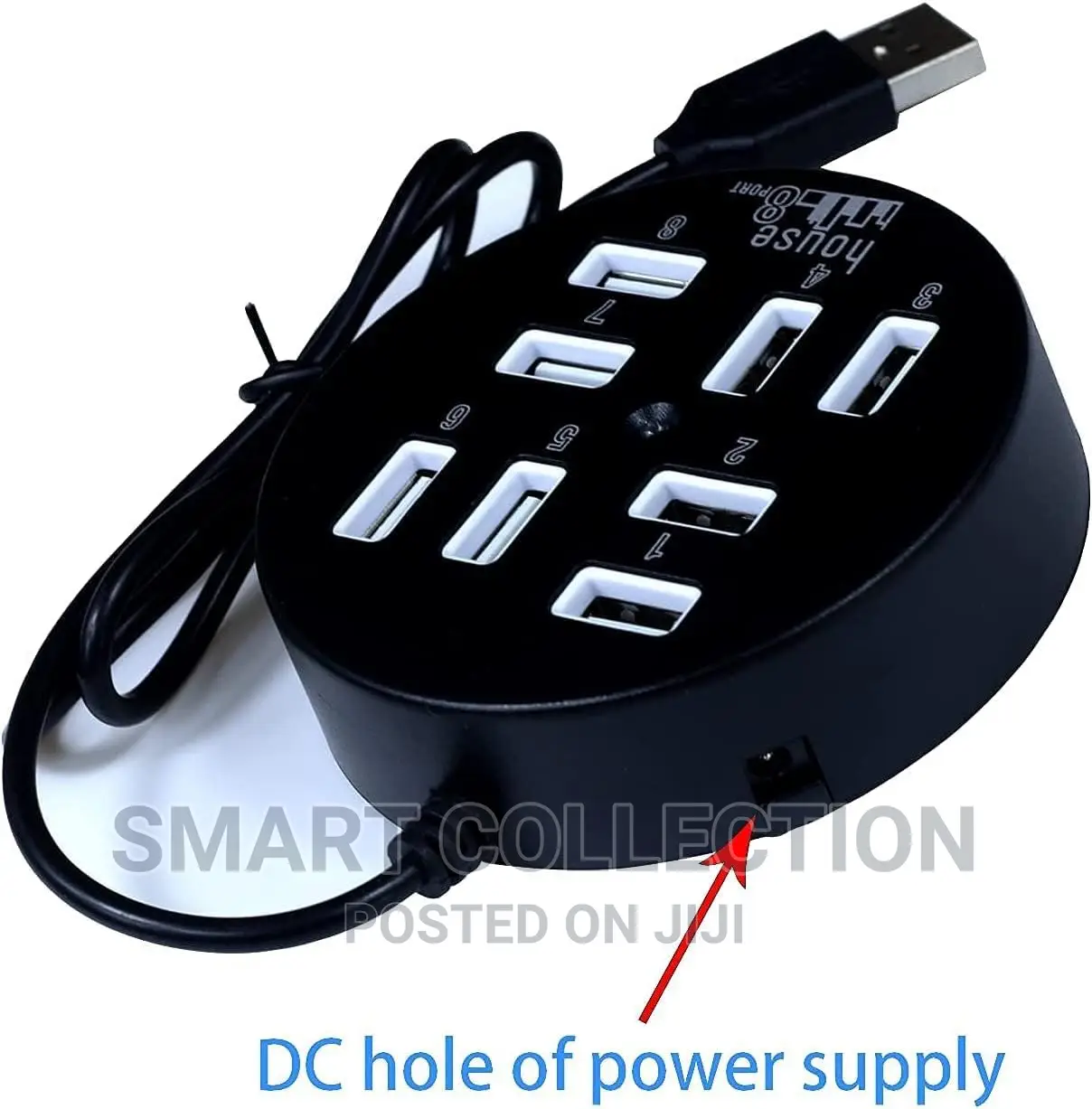 USB Hub 8 Ports Box Data Transmission