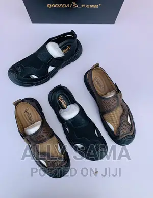 Open Shoes Pure Leather