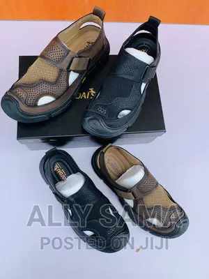 Open Shoes Pure Leather