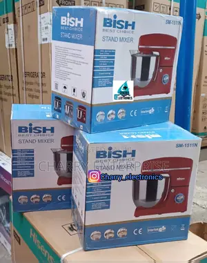 ORIGINAL BISH Stand Mixer10l Durable and Best Material 1500W