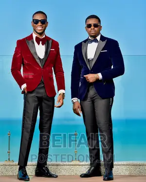 Velvet | Suti Za Kiume |Men Suit |Green|Black|MAROON |Blue