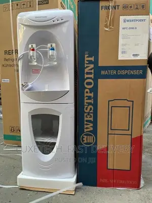 Westpoint 2 Tap Water Dispenser With Bottom Fridge