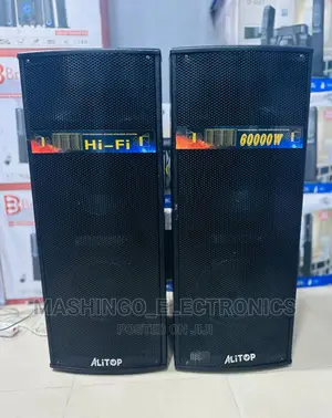 Photo - Alitop Hi-Fi System Speaker 60000W(Duka Lipo Kariakoo)